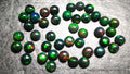 5 Piece AAA Ethiopian Black Opal Cabochon: 5mm Round Gemstone