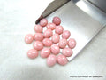 Pink Opal Oval Cabochons AAA Grade: 9x11mm Loose Gemstones, 5 pcs
